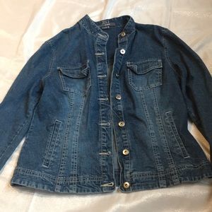 Super cute denim/jeans jacket